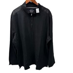 Kenneth Cole Men’s Sweatshirt Size 4X Quarter Zip Big & Tall NEW #H609